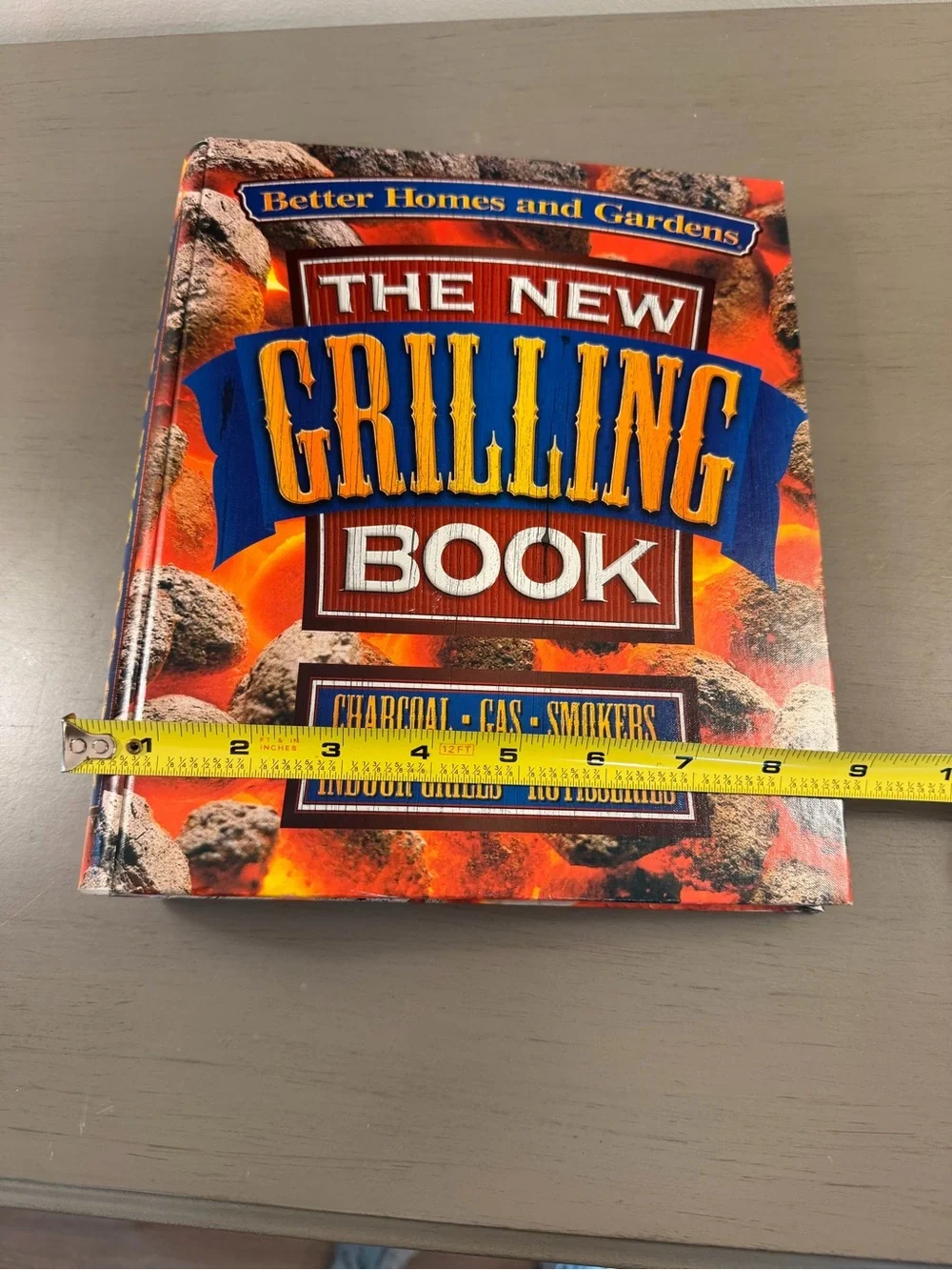 Better Homes and Gardens The New Grilling Book Hardcover BBQ Cookbook Smoker